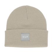 Geborduurde Beanie Set in Putty HUF , Gray , Heren