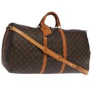 Pre-owned Canvas travel-bags Louis Vuitton Vintage , Brown , Dames