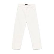 Losse pasvorm denim jeans Balenciaga , White , Dames