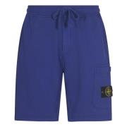 Casual Zomer Shorts Stone Island , Blue , Heren