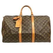 Pre-owned Canvas louis-vuitton-bags Louis Vuitton Vintage , Brown , Un...