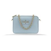 Schoudertas voor Dames met Rits Chiara Ferragni Collection , Blue , Da...