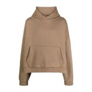 Bruine Heavy Hoodie Sweater Entire Studios , Brown , Heren