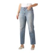 Blauwe Mom Jeans voor Dames Closed , Blue , Dames