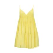 Gele Slip Jurk Aniye By , Yellow , Dames