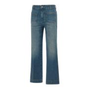 Alina Denim Jeans Victoria Beckham , Blue , Dames