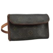 Pre-owned Canvas crossbody-bags Louis Vuitton Vintage , Brown , Dames