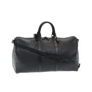 Pre-owned Canvas louis-vuitton-bags Louis Vuitton Vintage , Black , Da...