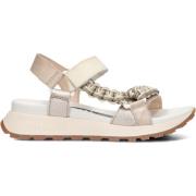 Beige Sandalen voor Dames Hispanitas , Beige , Dames