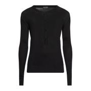 Top met een getailleerde pasvorm Tom Ford , Black , Heren