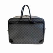 Pre-owned Canvas handbags Louis Vuitton Vintage , Black , Heren