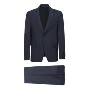 Blauw pak voor mannen Lardini , Blue , Heren