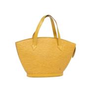 Pre-owned Leather louis-vuitton-bags Louis Vuitton Vintage , Yellow , ...