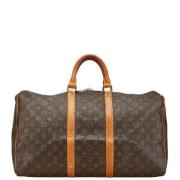 Pre-owned Canvas handbags Louis Vuitton Vintage , Brown , Dames