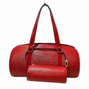 Pre-owned Leather louis-vuitton-bags Louis Vuitton Vintage , Red , Dam...