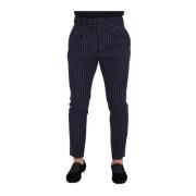 Slim-fit Trousers Dolce & Gabbana , Blue , Heren