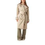 Maxy Trench Coat in Beige Beaumont , Beige , Dames