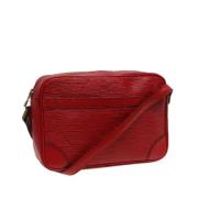 Pre-owned Leather louis-vuitton-bags Louis Vuitton Vintage , Red , Dam...