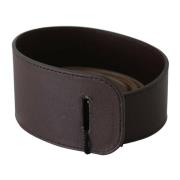 Gevlochten Leren Riem - Italiaanse Elegantie Gianfranco Ferré , Brown ...