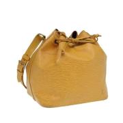 Pre-owned Leather louis-vuitton-bags Louis Vuitton Vintage , Yellow , ...