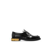 Leren schoenen type 'loafers' Moschino , Black , Heren