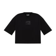 T-shirt uit de collectie Emporio Armani EA7 , Black , Dames