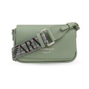 Schoudertas met logo Emporio Armani , Green , Dames