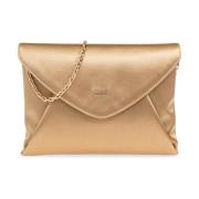 Satin clutch 'Envelope' Max Mara , Yellow , Dames