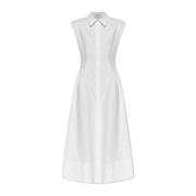 Katoenen jurk 'Fabiana' Sportmax , White , Dames