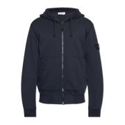 Hoodie Stone Island , Blue , Heren