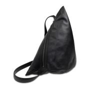 Leren tas Yohji Yamamoto , Black , Unisex