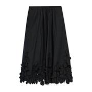 Katoenen rok Forte Forte , Black , Dames