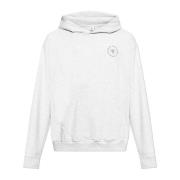 Sweatshirt met logo Sporty & Rich , Gray , Heren