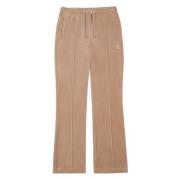 Diamanten Trackpants voor Vrouwen Juicy Couture , Beige , Dames