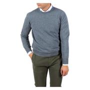 Stijlvol Paricollo Shirt Gran Sasso , Blue , Heren