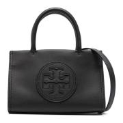 Zwarte Mini Tote Tas Tory Burch , Black , Dames