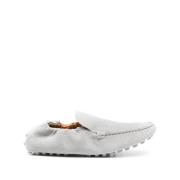 Platte Grijze Elastische Band Schoenen Tod's , Gray , Dames