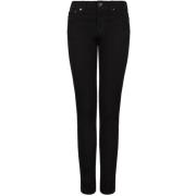 Onice Nero 5 Zakken Broek Giorgio Armani , Black , Dames