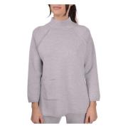 Stijlvolle Lupetto Trui Gran Sasso , Gray , Dames