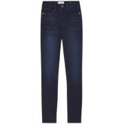 Skinny Jeans Frame , Blue , Dames