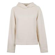 Zachte katoenen hoodie met lange mouwen Max Mara , White , Dames