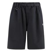 Verstelbare taille bermuda shorts Y-3 , Black , Heren