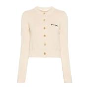 Klassieke Logo Vest Palm Angels , Beige , Dames