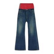 Jeans met decoratieve inzet Balenciaga , Blue , Heren