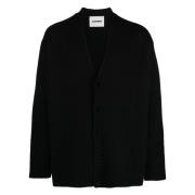 Stijlvolle Cardigan voor Vrouwen Jil Sander , Black , Heren