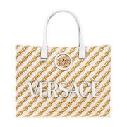 ‘Shopper’ type tas Versace , Beige , Dames