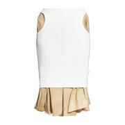 Rok met topmotief Maison Margiela , White , Dames