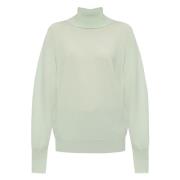 Casual Gebreide Trui Jil Sander , Green , Dames