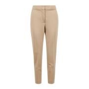 Jersey broek in honingkleur Max Mara , Beige , Dames