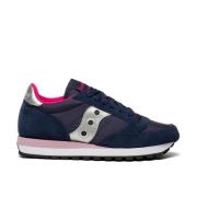 Navy Pink Jazz Original Sneakers Saucony , Blue , Dames